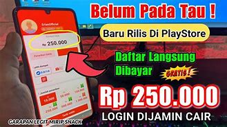 Aplikasi Daftar Langsung Bisa Ditarik Tunai