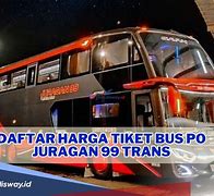 Harga Tiket Bus Juragan 99 Sleeper Jakarta Bali